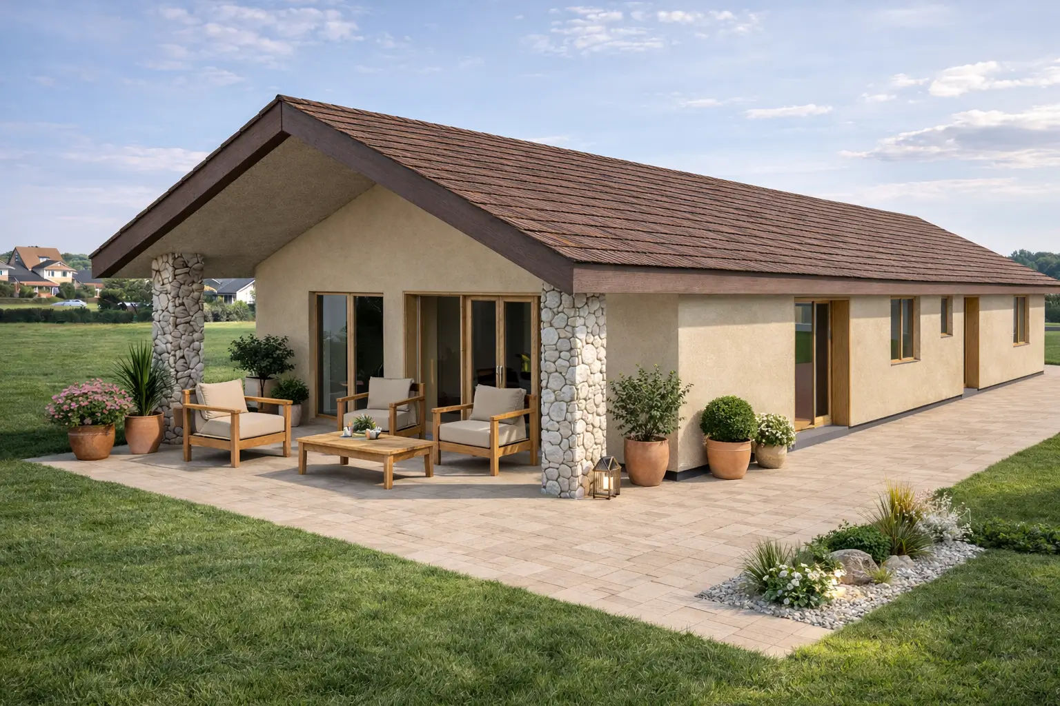 Kész családi ház – kulcsrakész kivitelezés